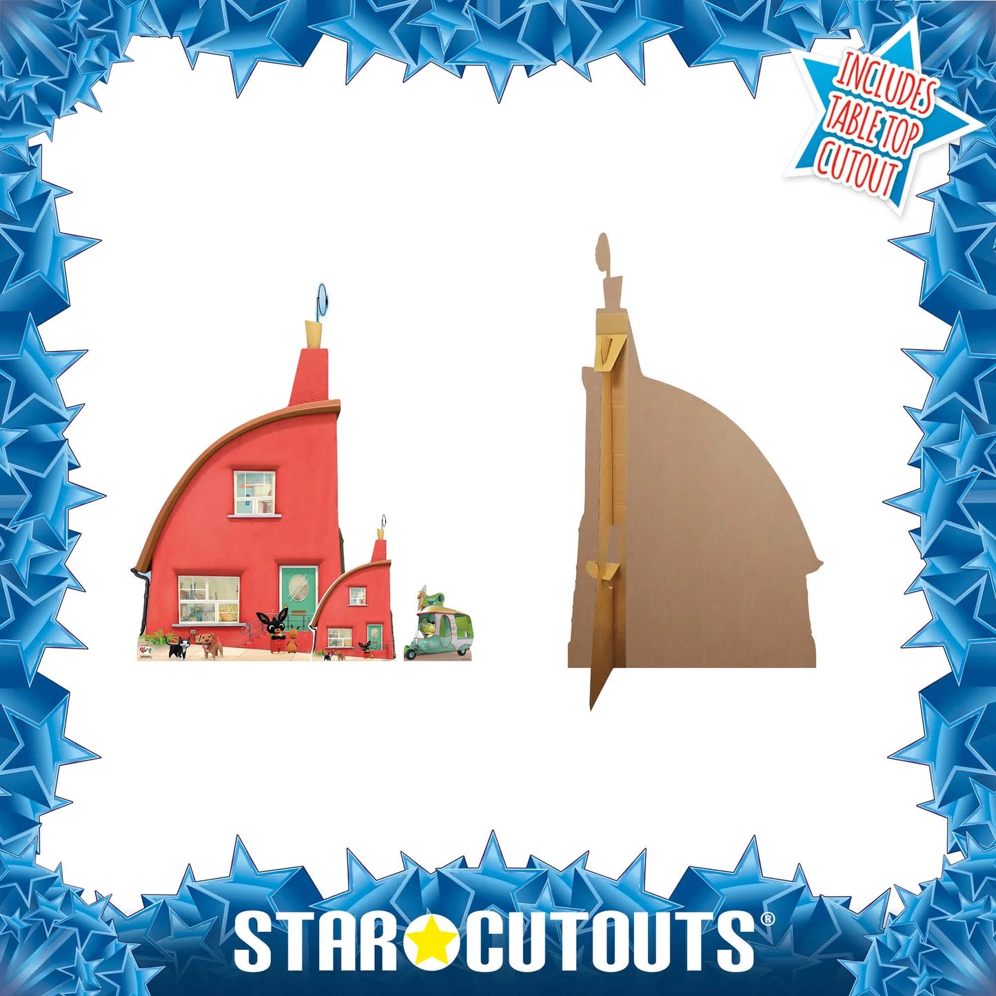 Bing House Cardboard Cut Out Height 134cm