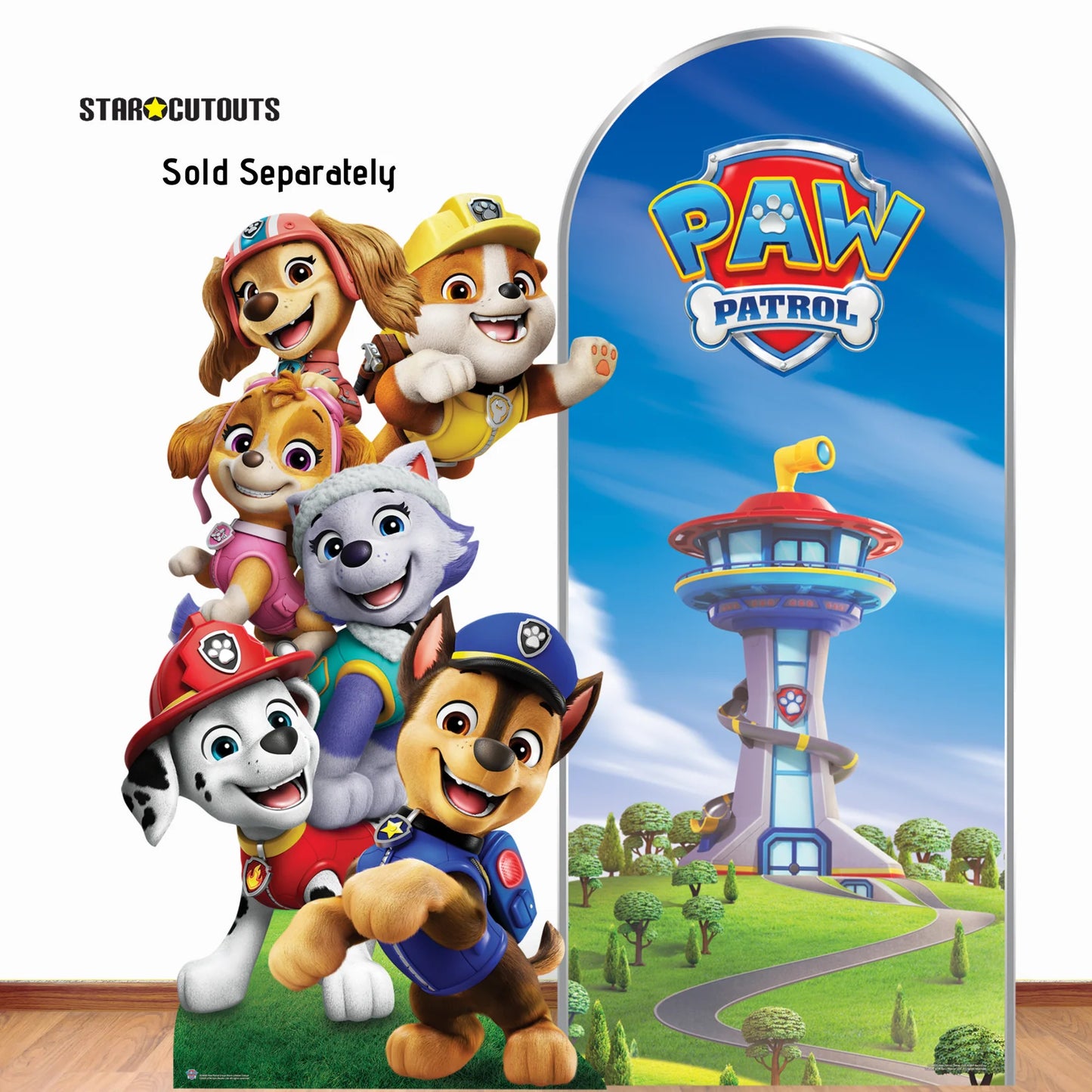Paw Patrol Group Shot Cardboard Cutout Height 164cm