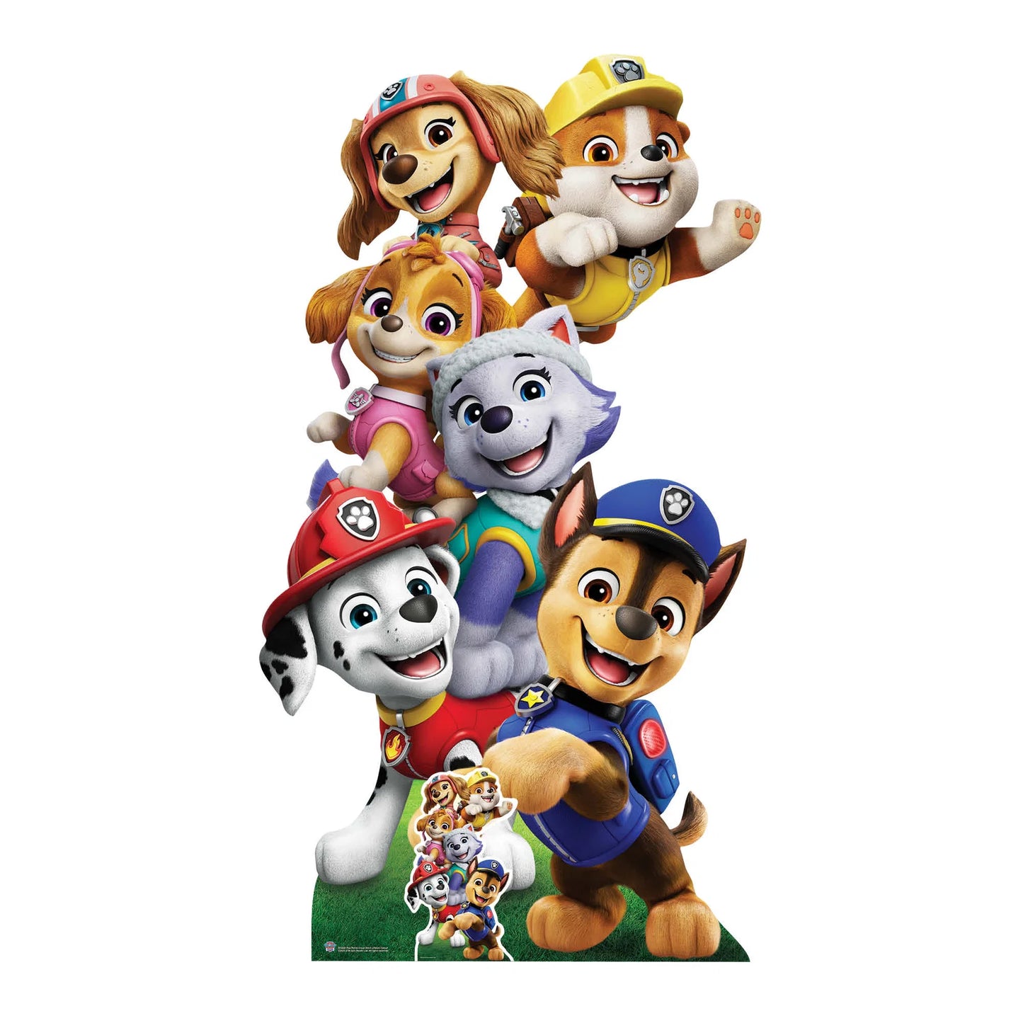 Paw Patrol Group Shot Cardboard Cutout Height 164cm