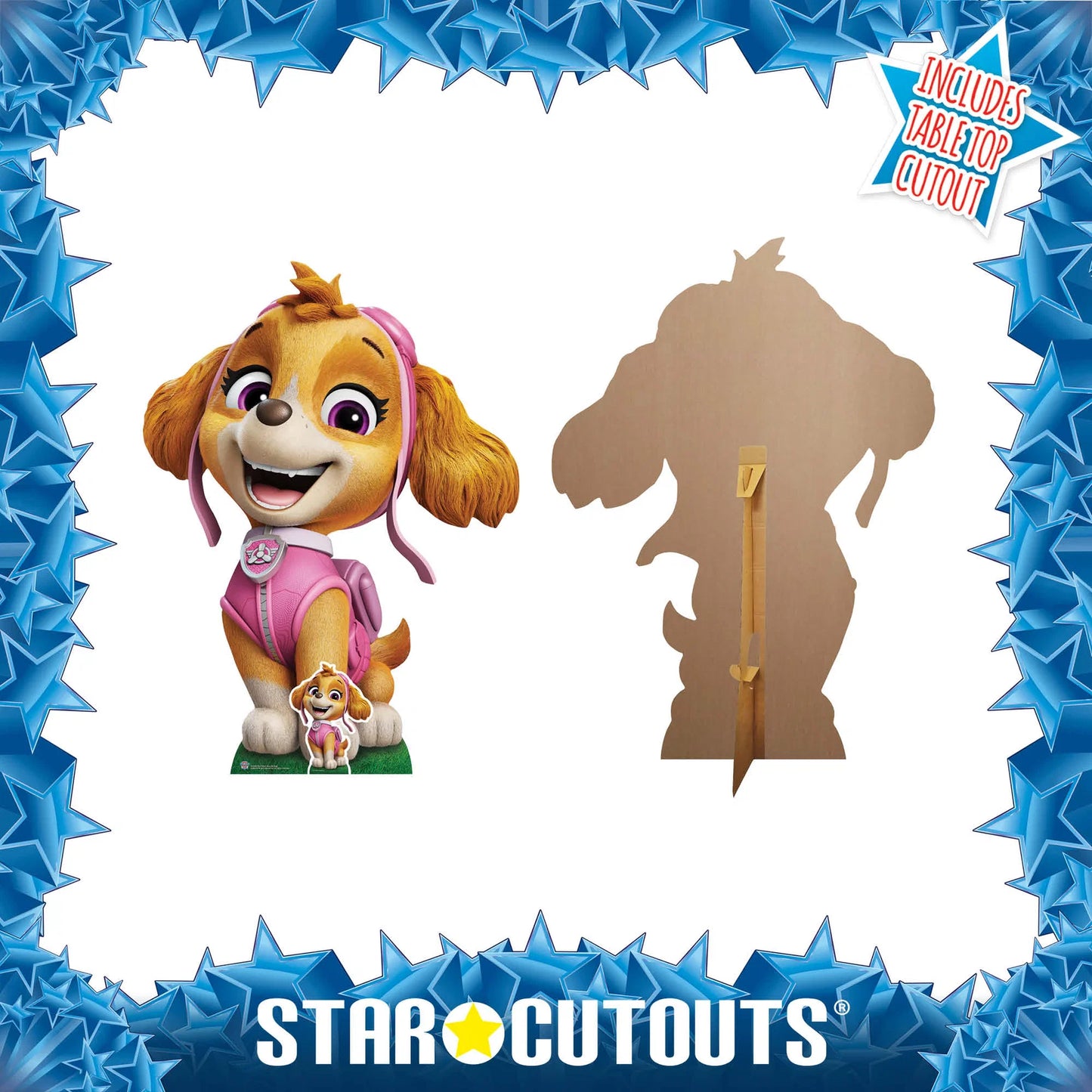Paw Patrol Skye Air Rescue Puppy Cardboard Cut Out Height 121cm