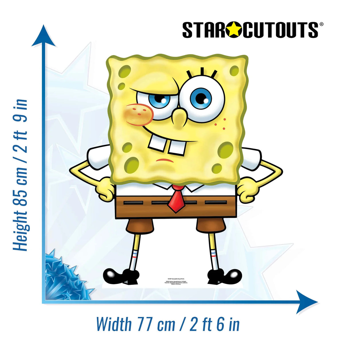 SpongeBob SquarePants Cardboard Cut Out Height 85cm