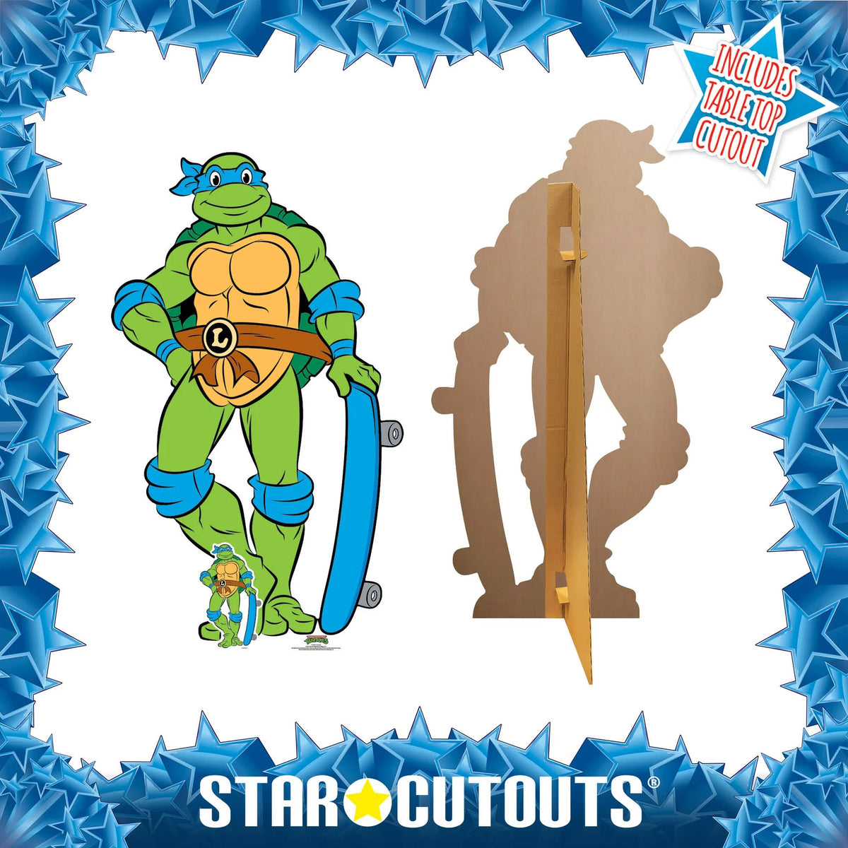 Teenage Mutant Ninja Turtles - Leonardo Cardboard Cutout Height 135cm