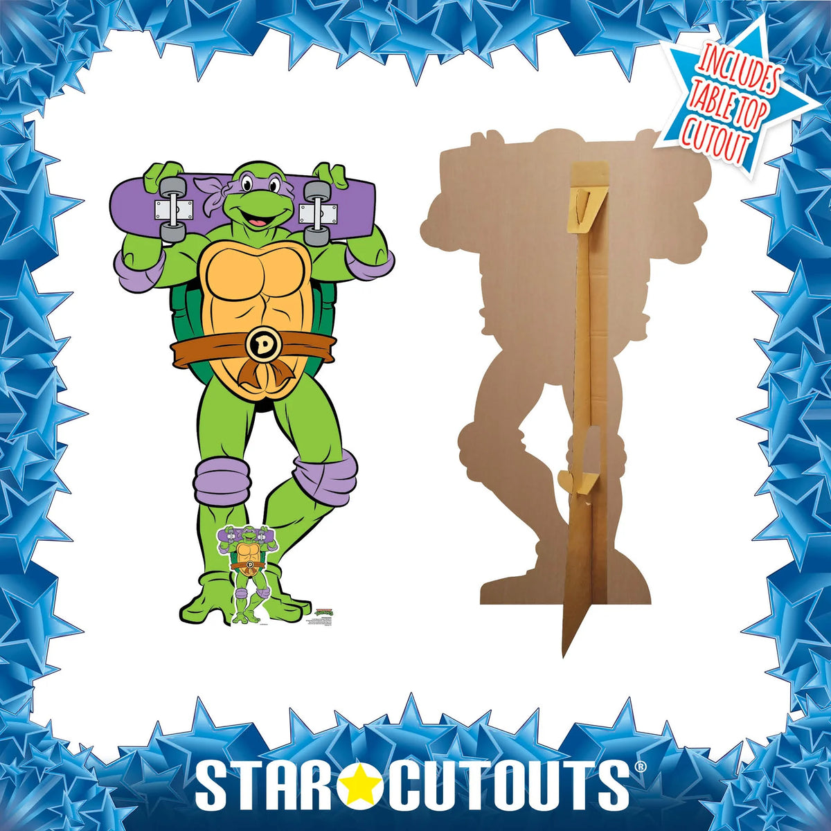 Teenage Mutant Ninja Turtles - Donatello Cardboard Cutout Height 135cm