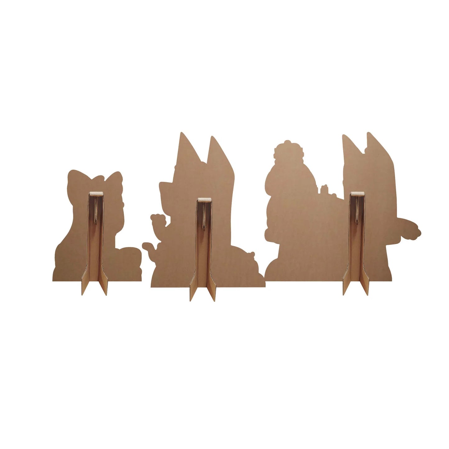 Bluey Bingo & Friends Tea Party Star Mini Bundle - Wall & Floor Decoration Cardboard Cutout Height 55cm