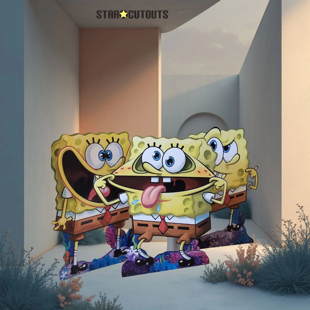 Sponge Bob Multi Pack Bundle Cardboard Cutouts Height 63cm