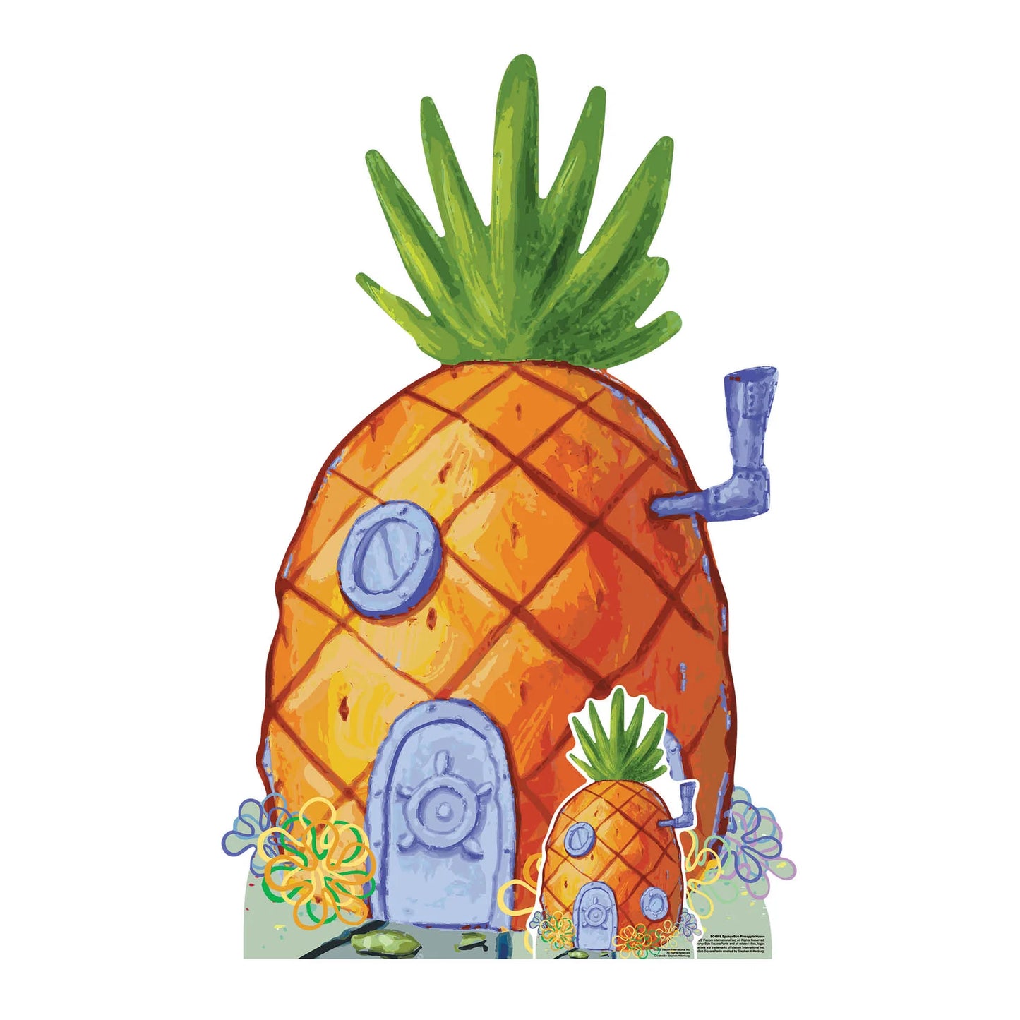 SpongeBob Pineapple House Cardboard Cutout Height 136cm