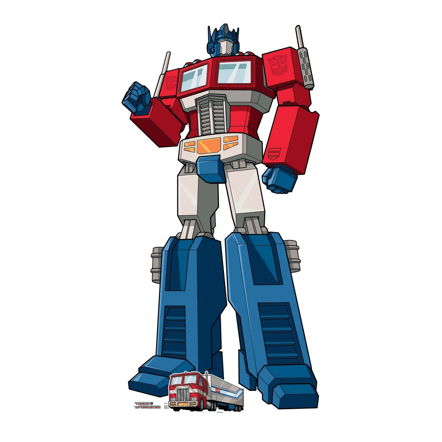 Optimus Prime Transformers Animation Cardboard Cutout Height 191cm