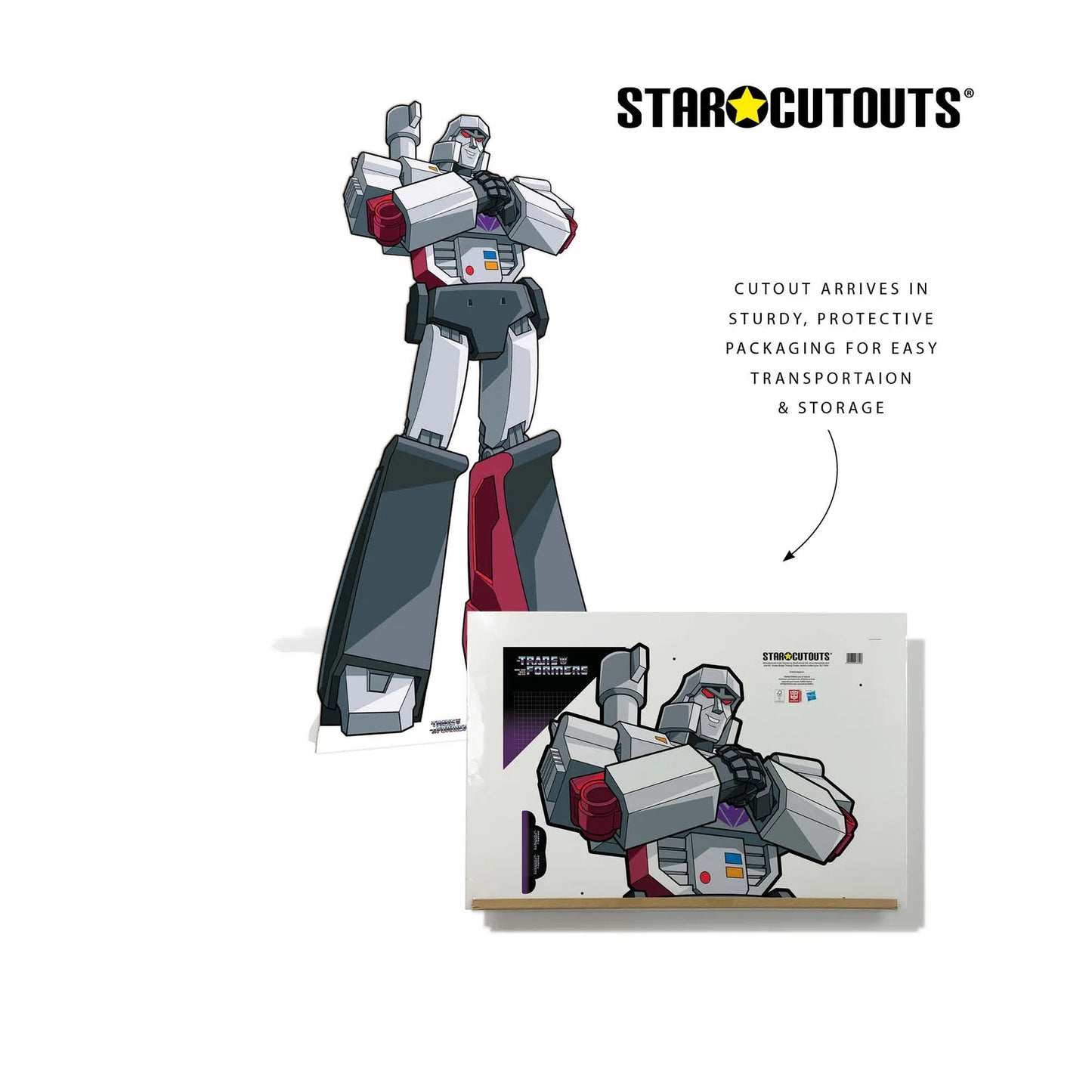 Transformers Megatron Lifesize Cardboard Cutout - Height 194cm