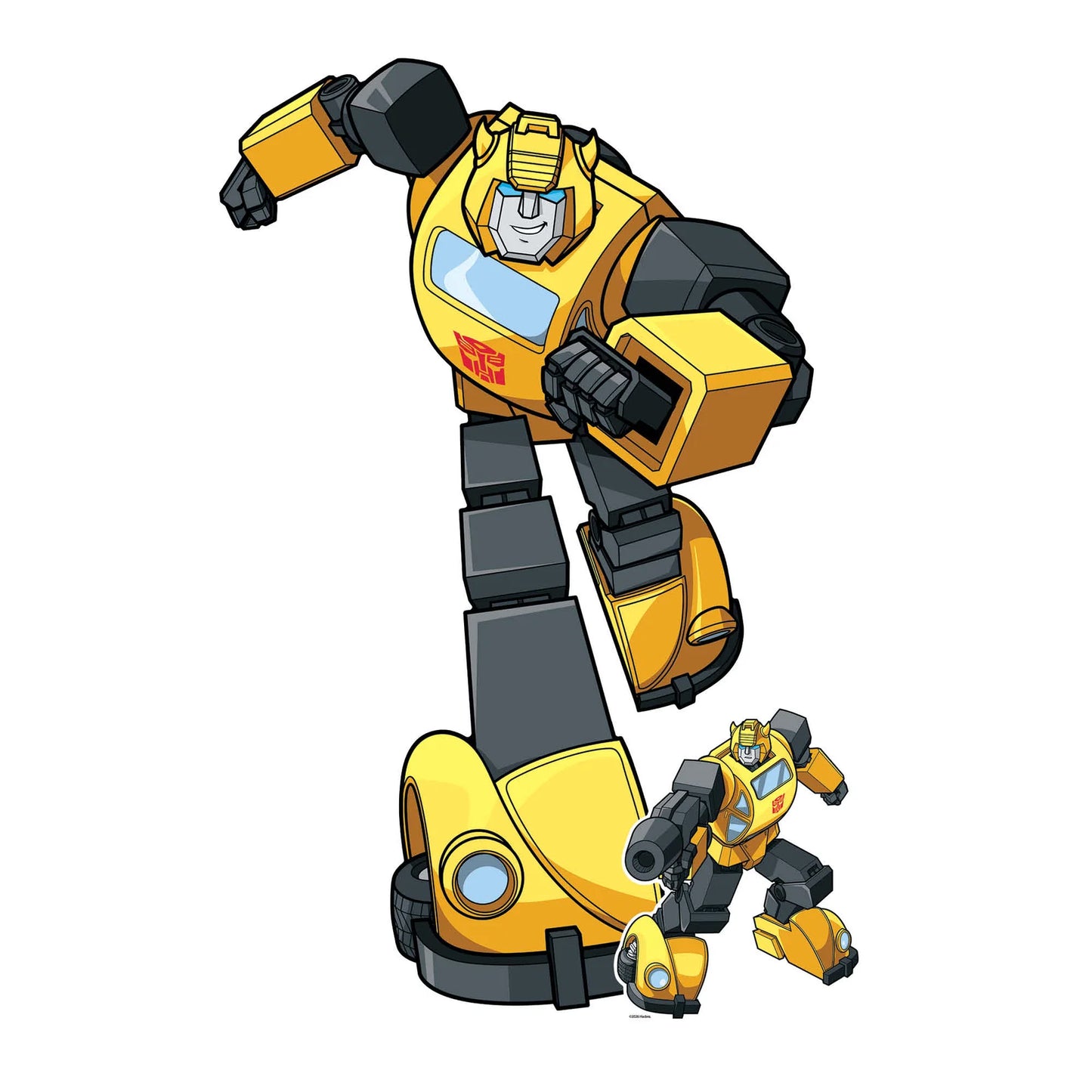 Bumblebee Transformers Animation Cardboard Cutout Height 134cm