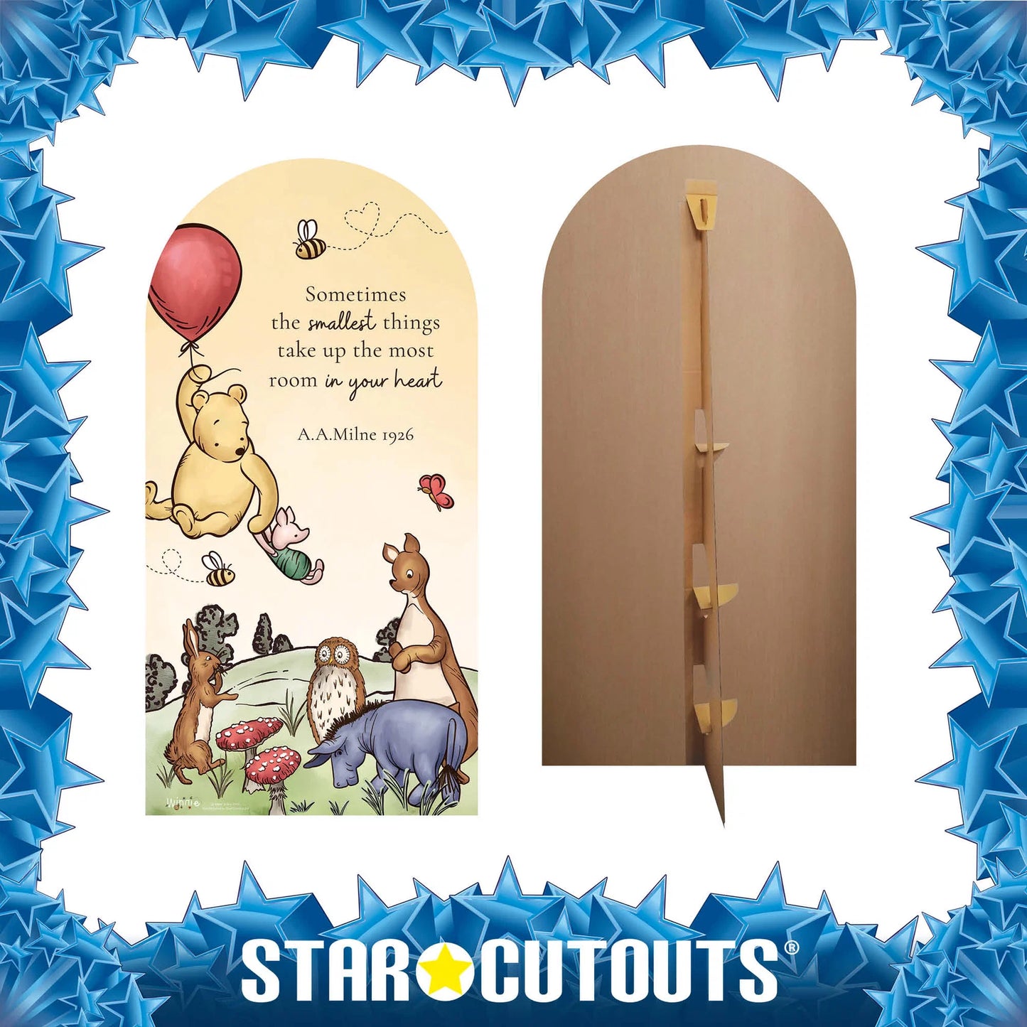 Winnie Sailboard (Cream Sky) Cardboard Cutout Height 184cm