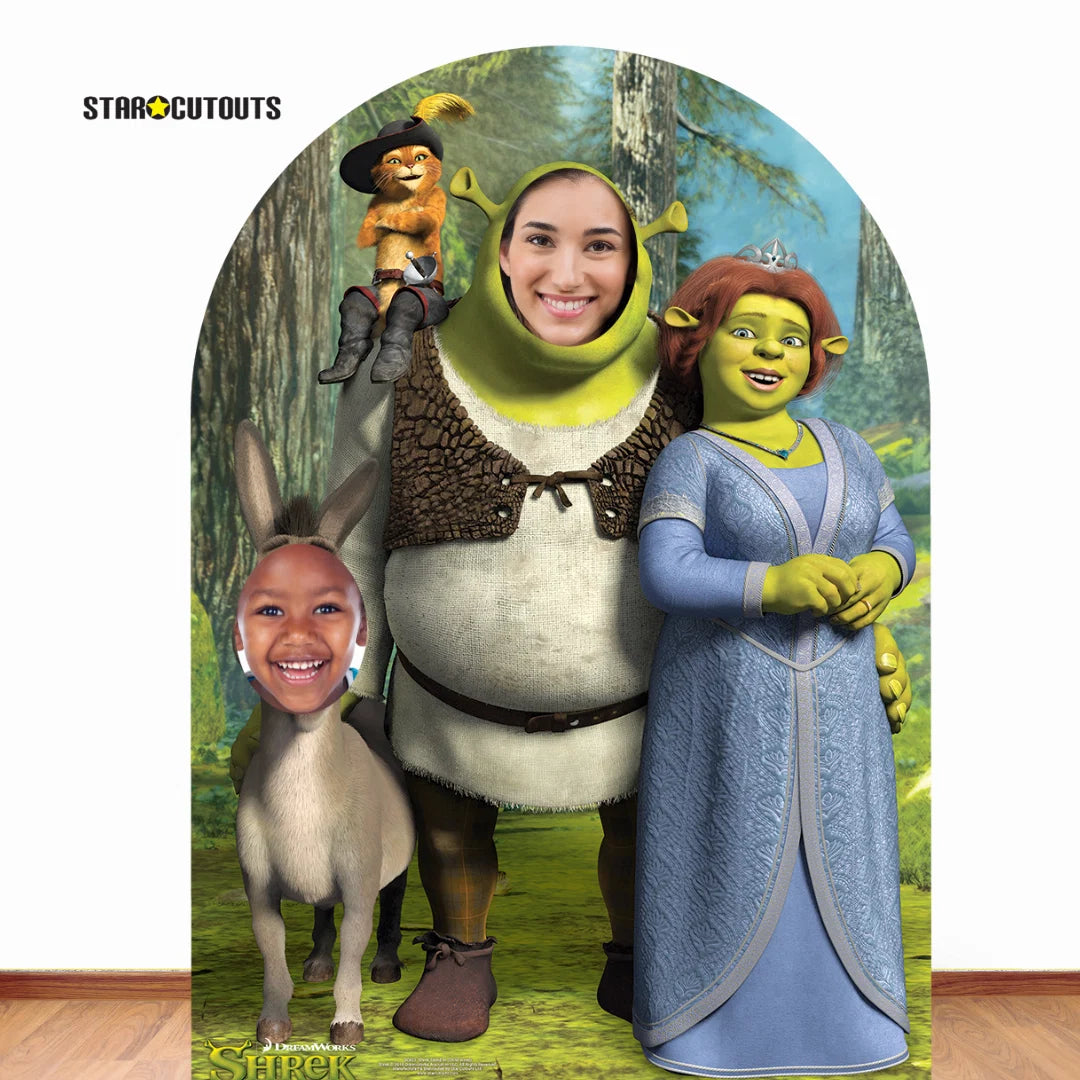 Shrek Stand-in Cardboard Cut Out Height 134cm