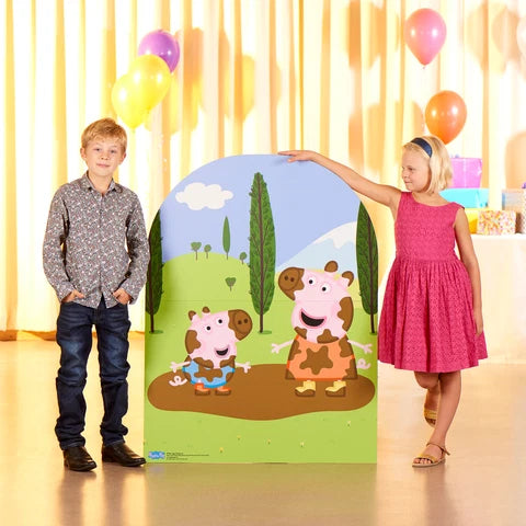 Peppa Pig Stand-In Muddy Puddle (Child Sized) Cardboard Cut Out Height 123cm