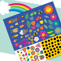 Love Our Planet Sticker Scene & Colouring Book by Rachel Ellen Designs - Anilas UK