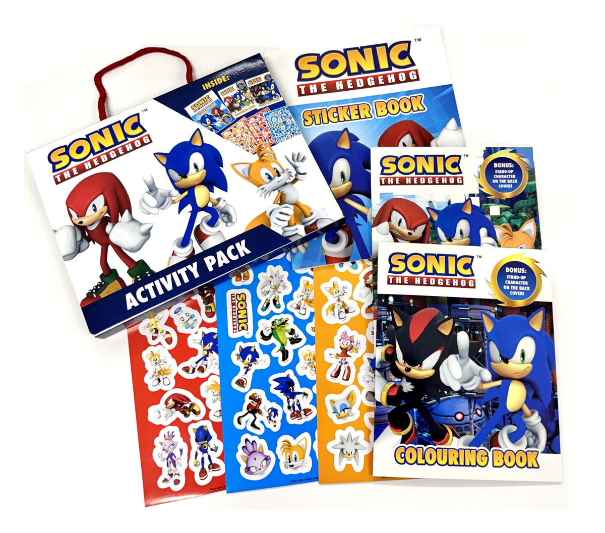 Sonic Prime Activity Pack with Colouring and Stickers