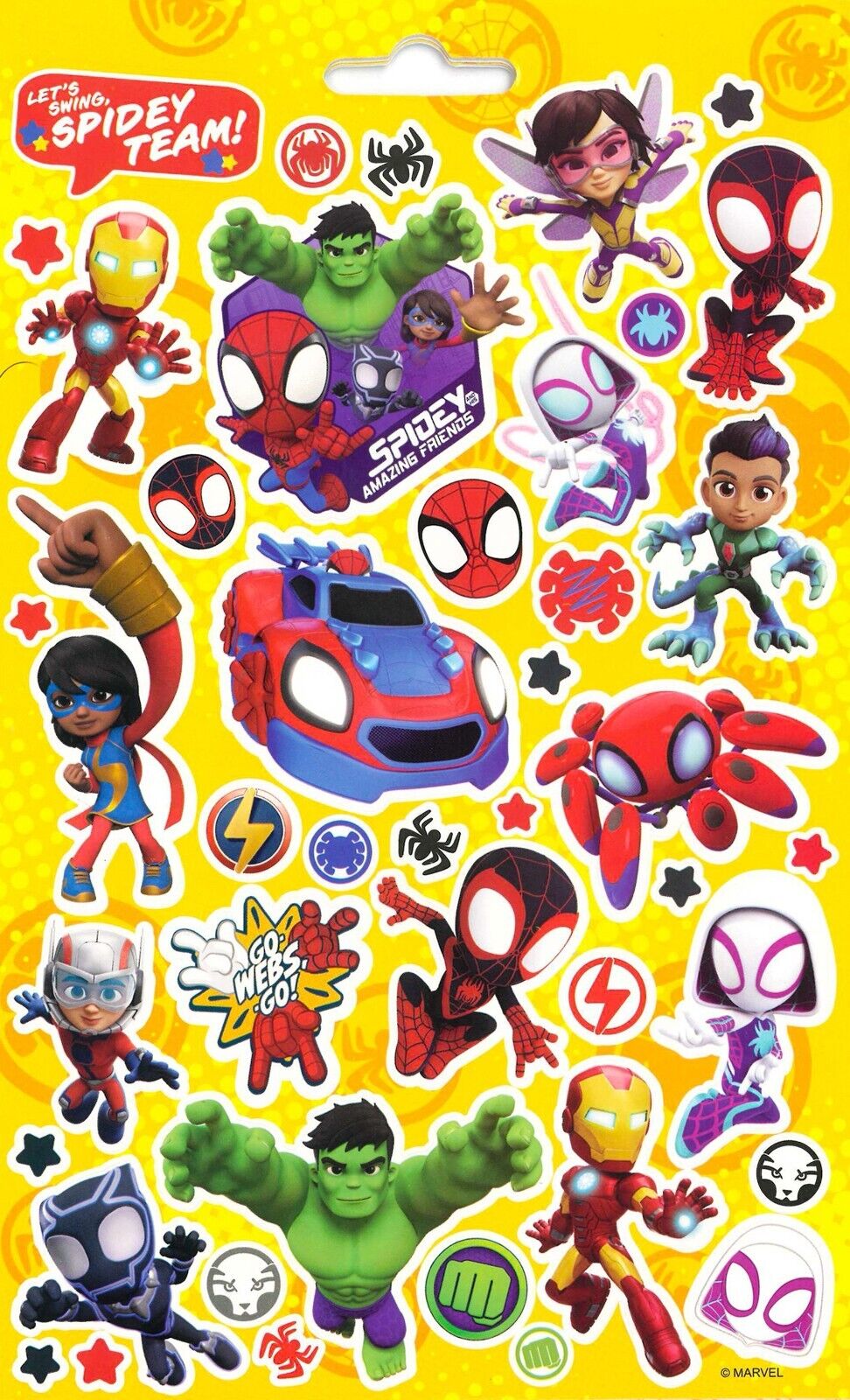 Spidey & Friends Sticker Book - Anilas UK