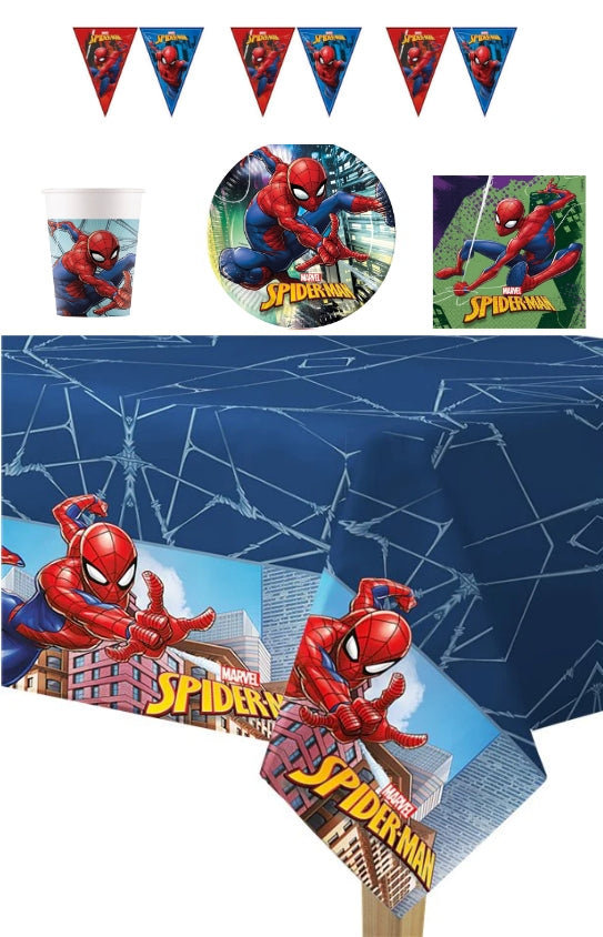 Spiderman Party Pack for 8 people - Anilas UK