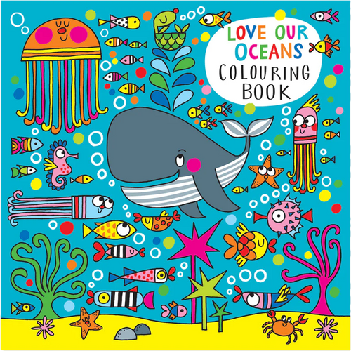 Love Our Oceans Colouring Book by Rachel Ellen Designs - Anilas UK