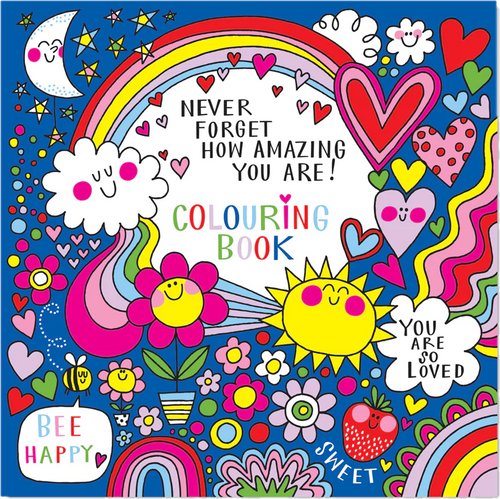 Never Forget How Amazing You Are Colouring Book by Rachel Ellen Designs - Anilas UK