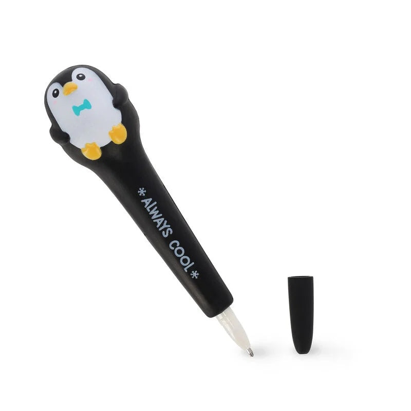 Legami Penguin Squeezies Squishy Gel Pen - Anilas UK