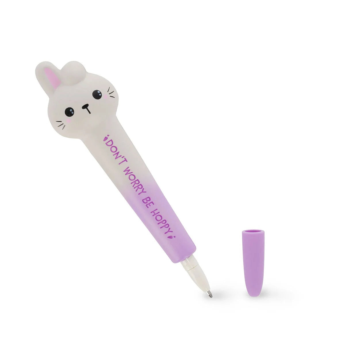 Legami Bunny Squeezies Squishy Gel Pen - Anilas UK