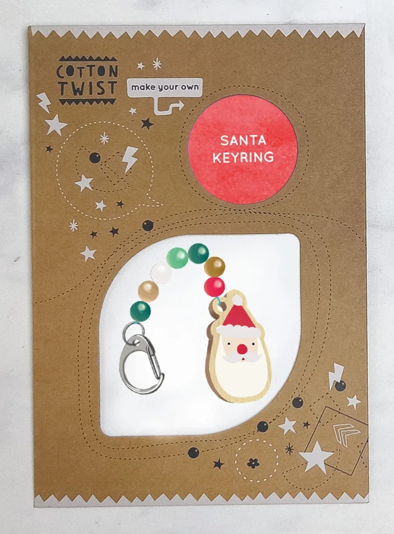 Make Your Own Santa Claus Keyring - Anilas UK