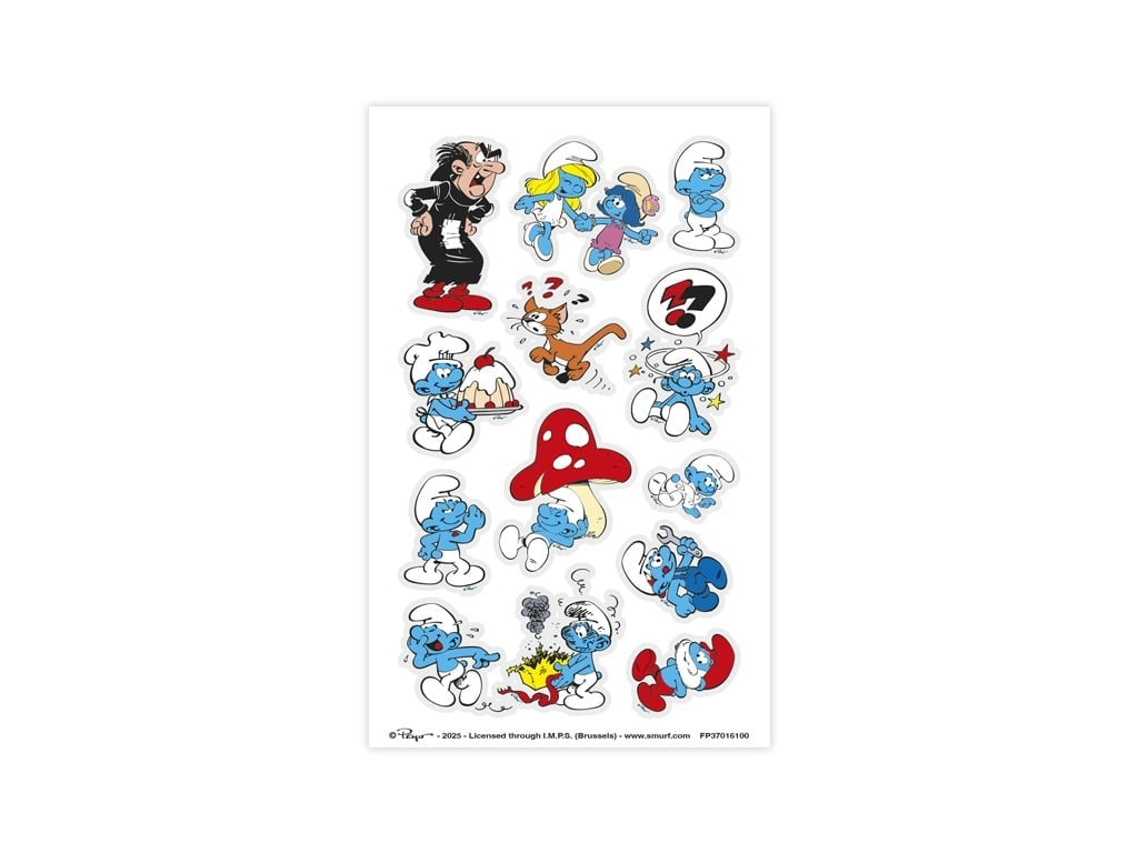 Smurfs Temporary Tattoos - Anilas UK
