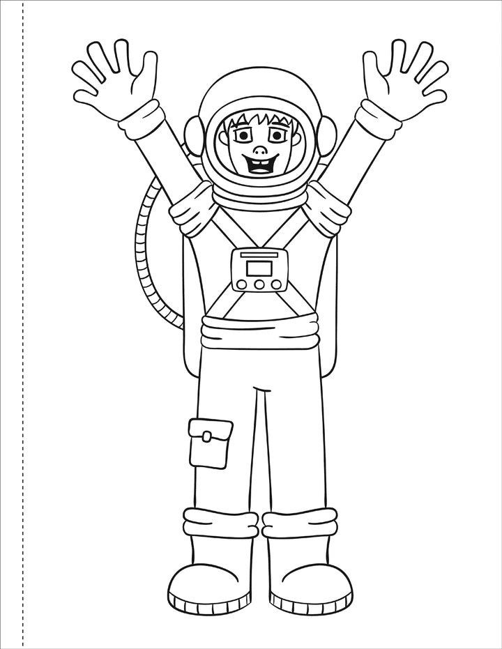 Solar System Colouring Book - Anilas UK