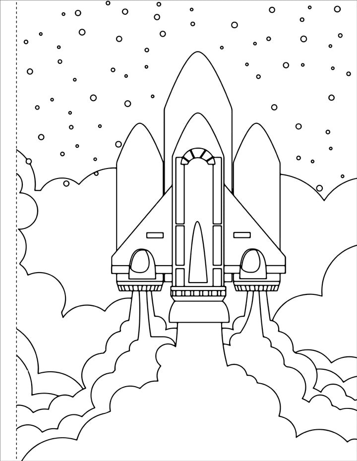 Solar System Colouring Book - Anilas UK