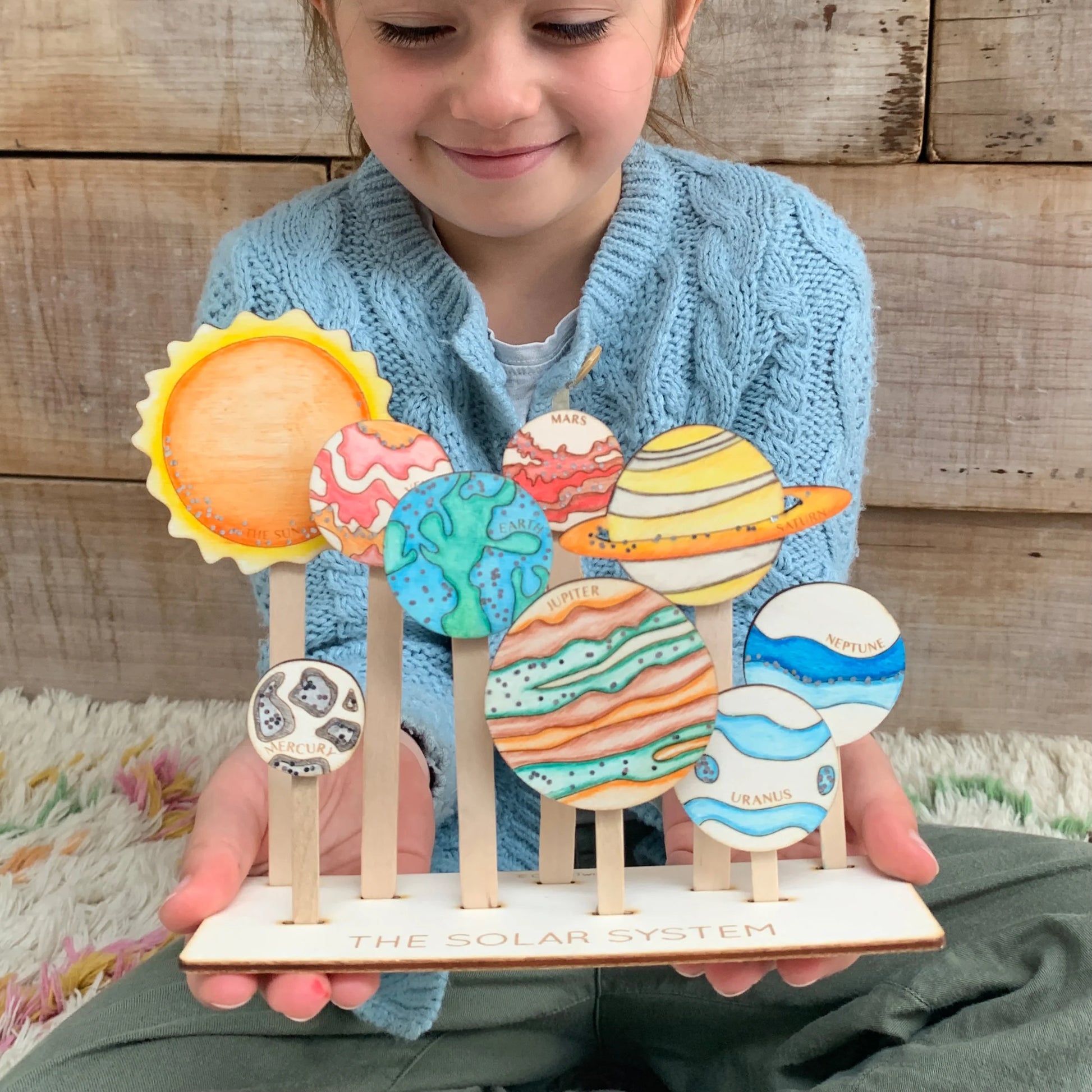 Make Your Own Solar System Craft Kit - Anilas UK