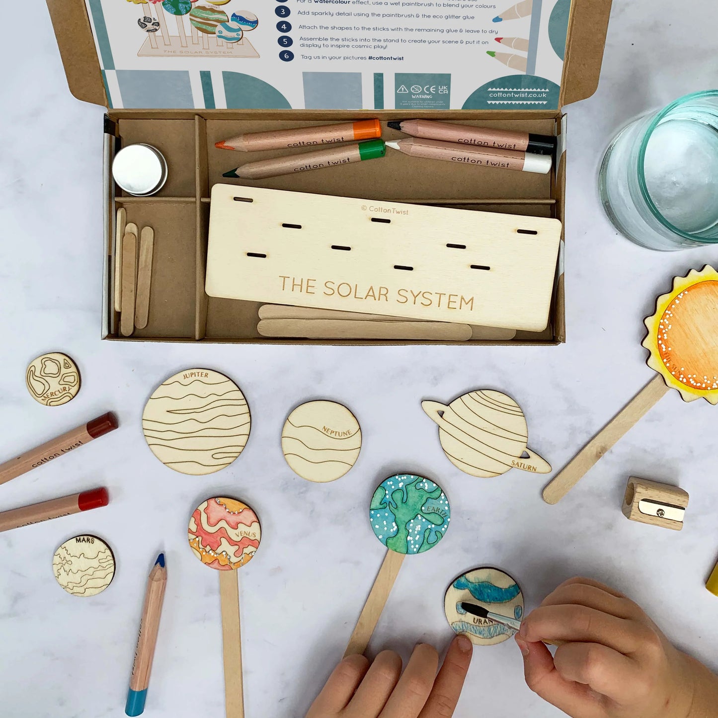 Make Your Own Solar System Craft Kit - Anilas UK