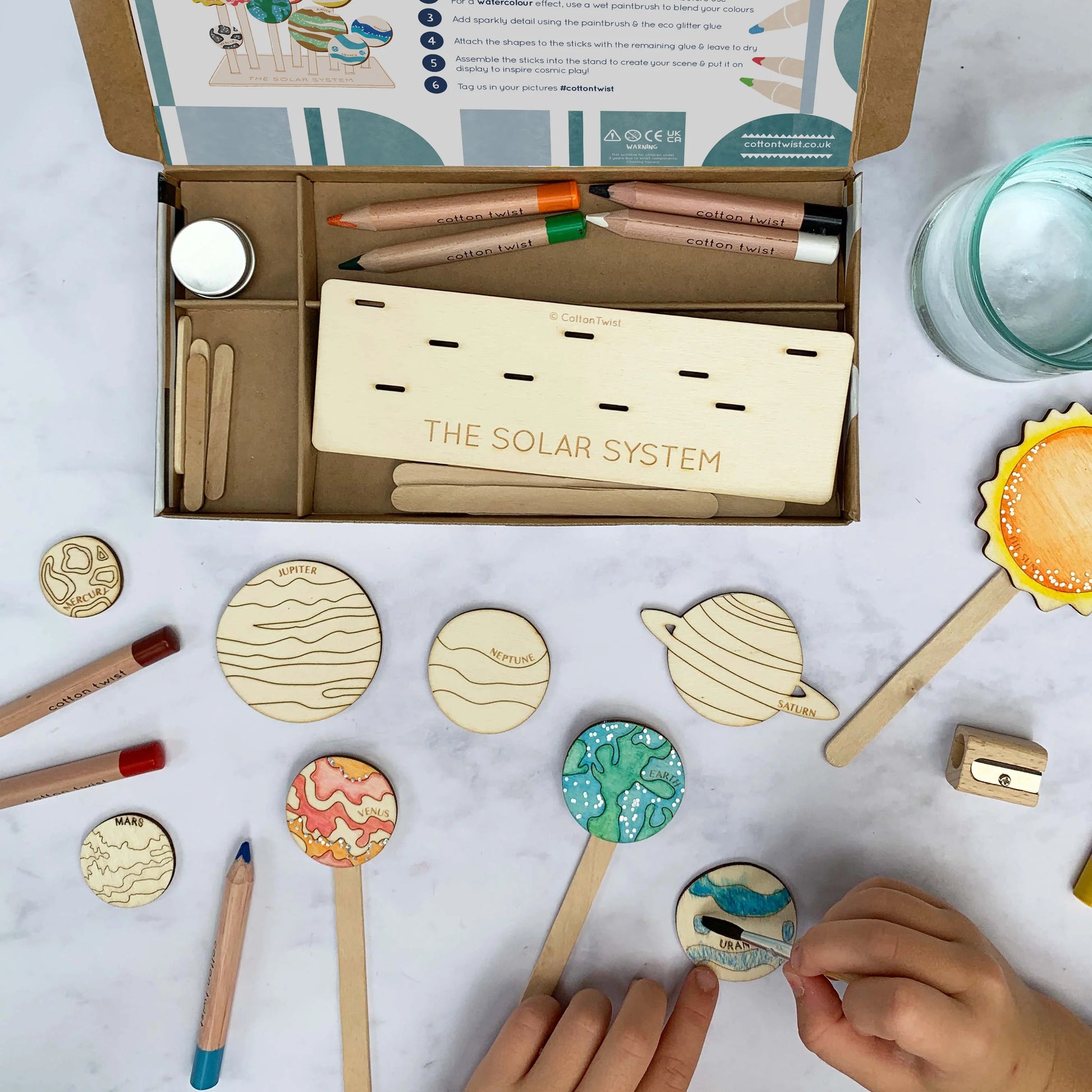 Make Your Own Solar System Craft Kit - Anilas UK