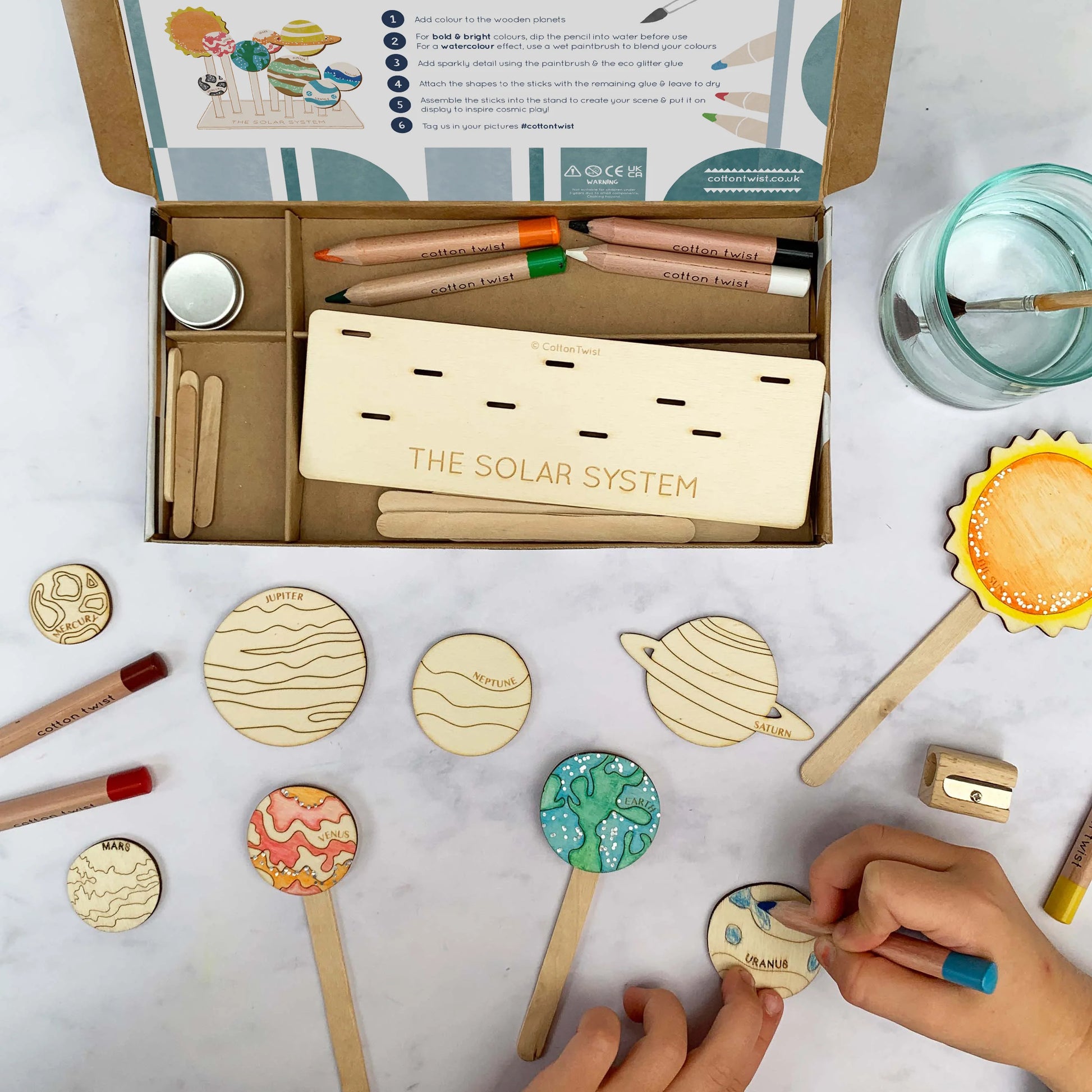 Make Your Own Solar System Craft Kit - Anilas UK