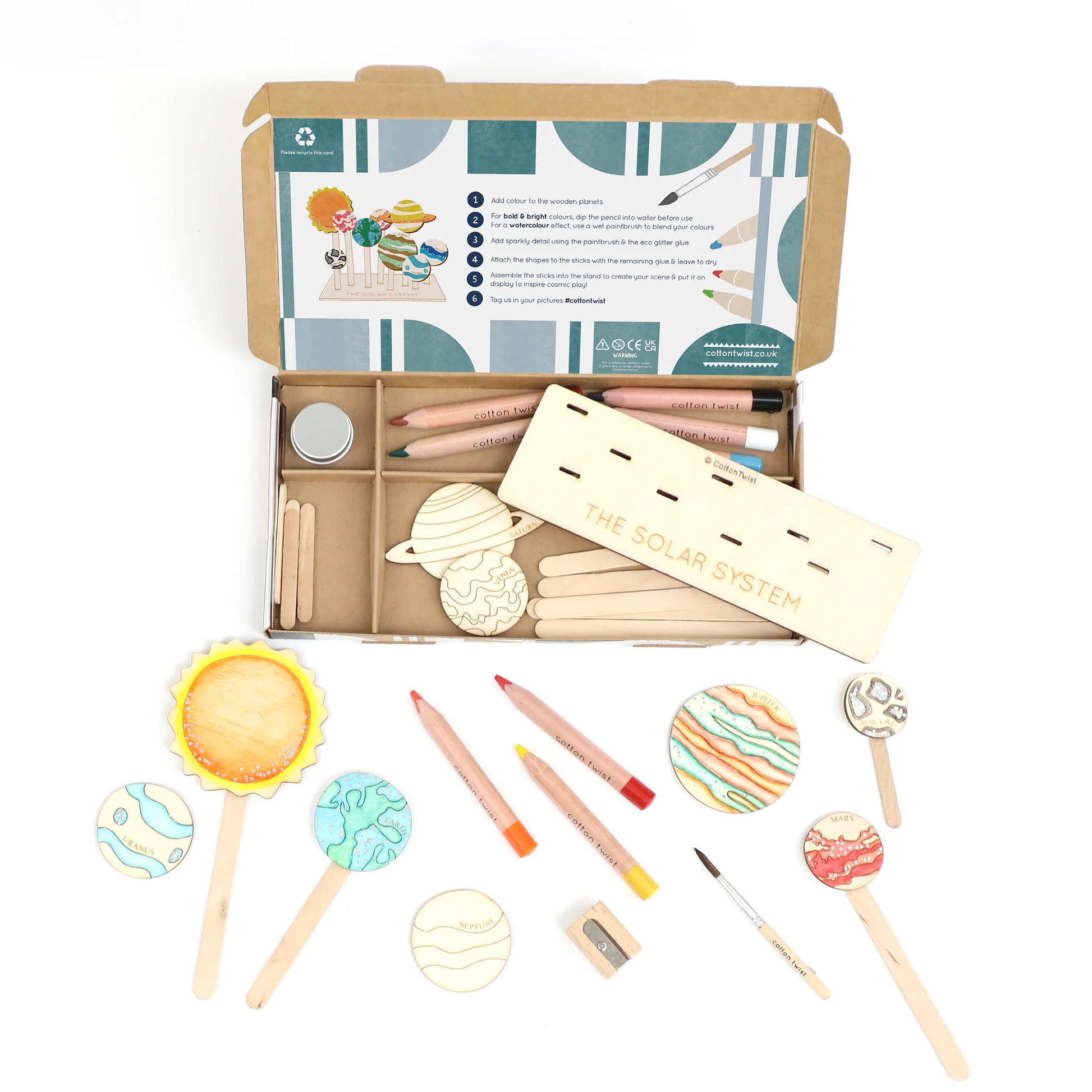 Make Your Own Solar System Craft Kit - Anilas UK