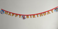 
              Sonic "Happy Birthday" Die-Cut Paper Banner - Anilas UK
            