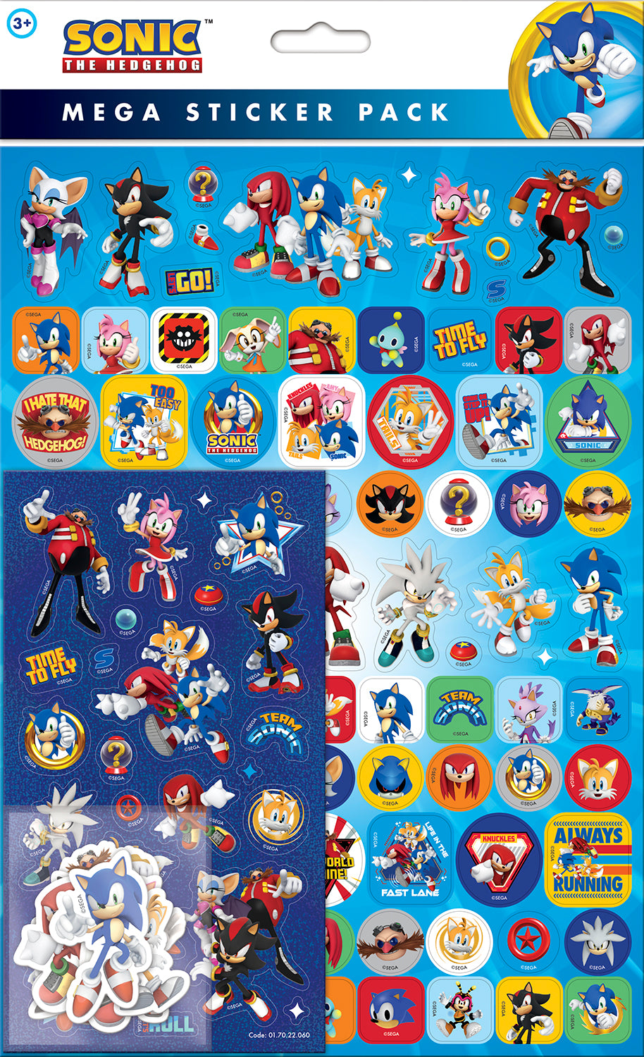 Sonic the Hedgehog Mega Sticker Pack