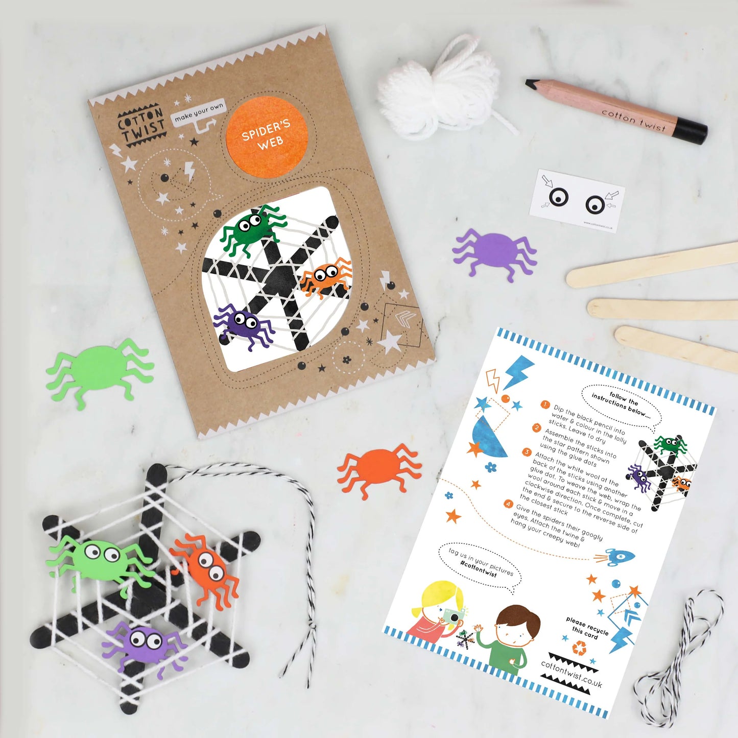 Make Your Own Spider's Web - Anilas UK