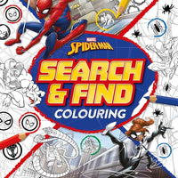 Marvel Spiderman: Search & Find Colouring Book