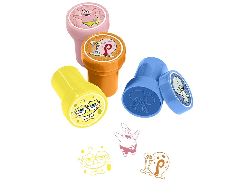 SpongeBob Self Inking Stampers, Set of 12 - Anilas UK