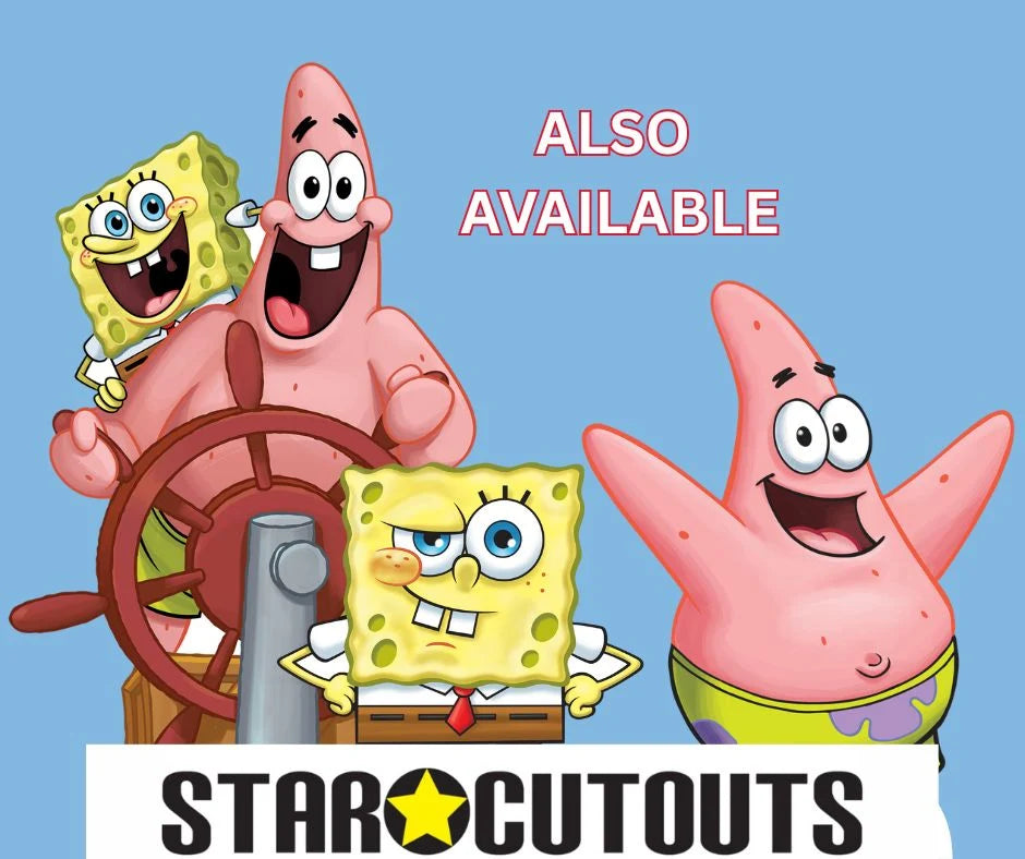 SpongeBob and Patrick Cardboard Cut Out Height 133cm