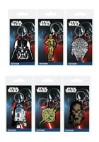 
              Star Wars Official Rubber 2D Keyrings - Anilas UK
            