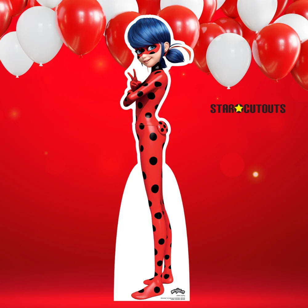 Lady Bug - Miraculous: Tales of Ladybug & Cat Noir Cardboard Cut Out Height 136cm