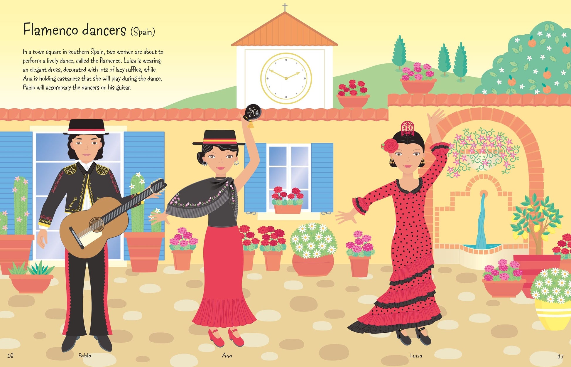 Sticker Dolly Dressing Around the World - Anilas UK