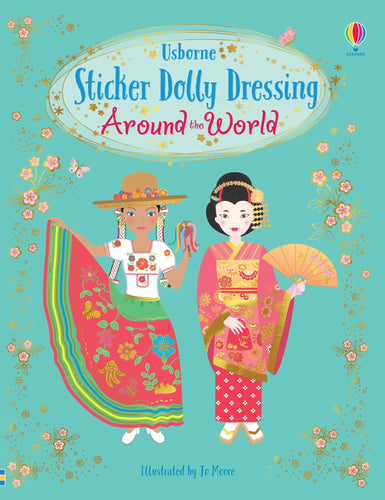 Sticker Dolly Dressing Around the World - Anilas UK