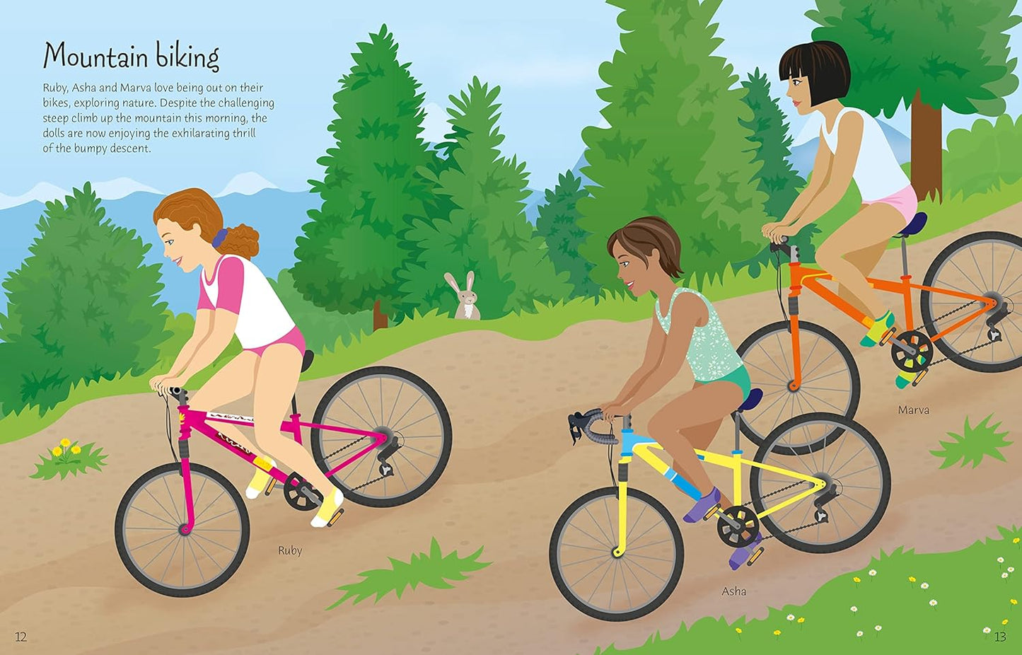 Sticker Dolly Dressing Countryside Book - Anilas UK