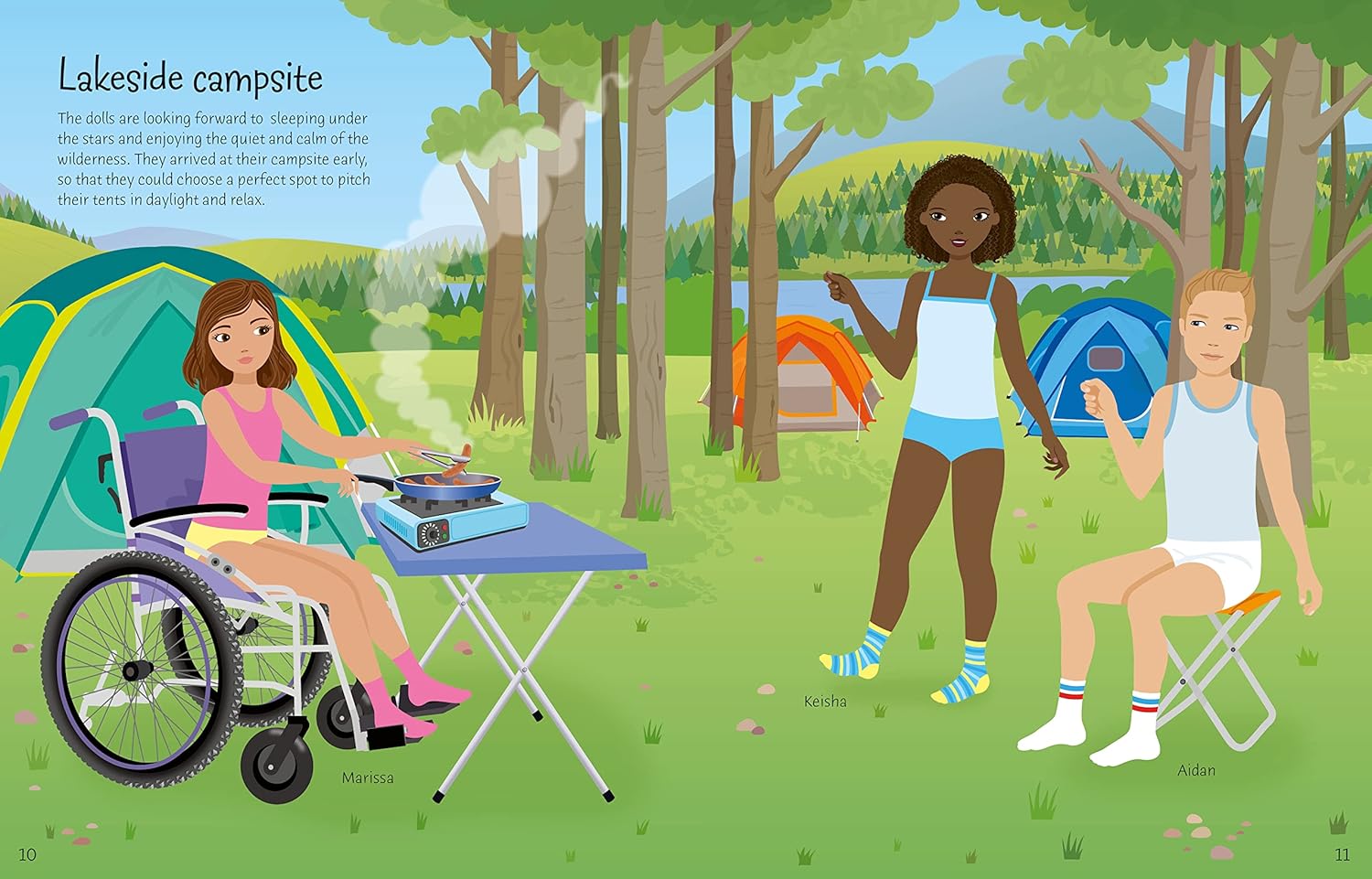 Sticker Dolly Dressing Countryside Book - Anilas UK