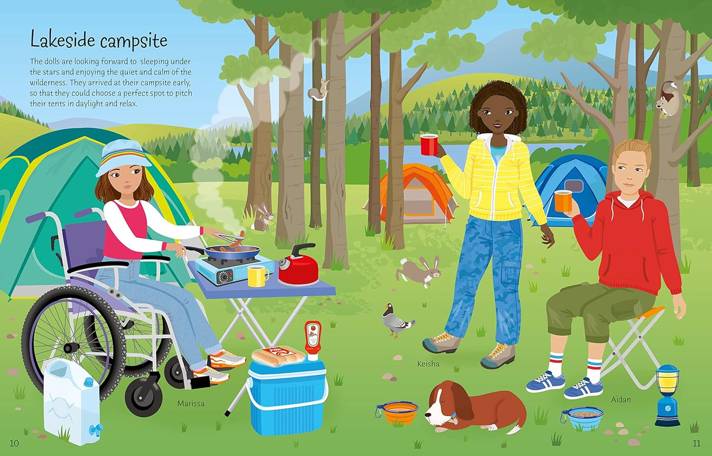 Sticker Dolly Dressing Countryside Book - Anilas UK