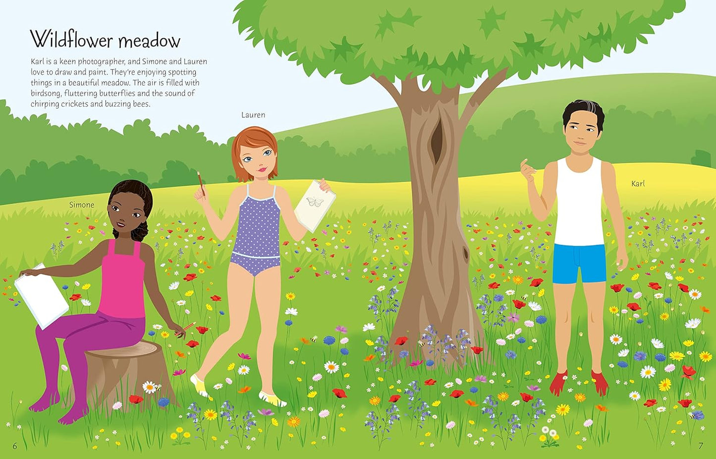 Sticker Dolly Dressing Countryside Book - Anilas UK