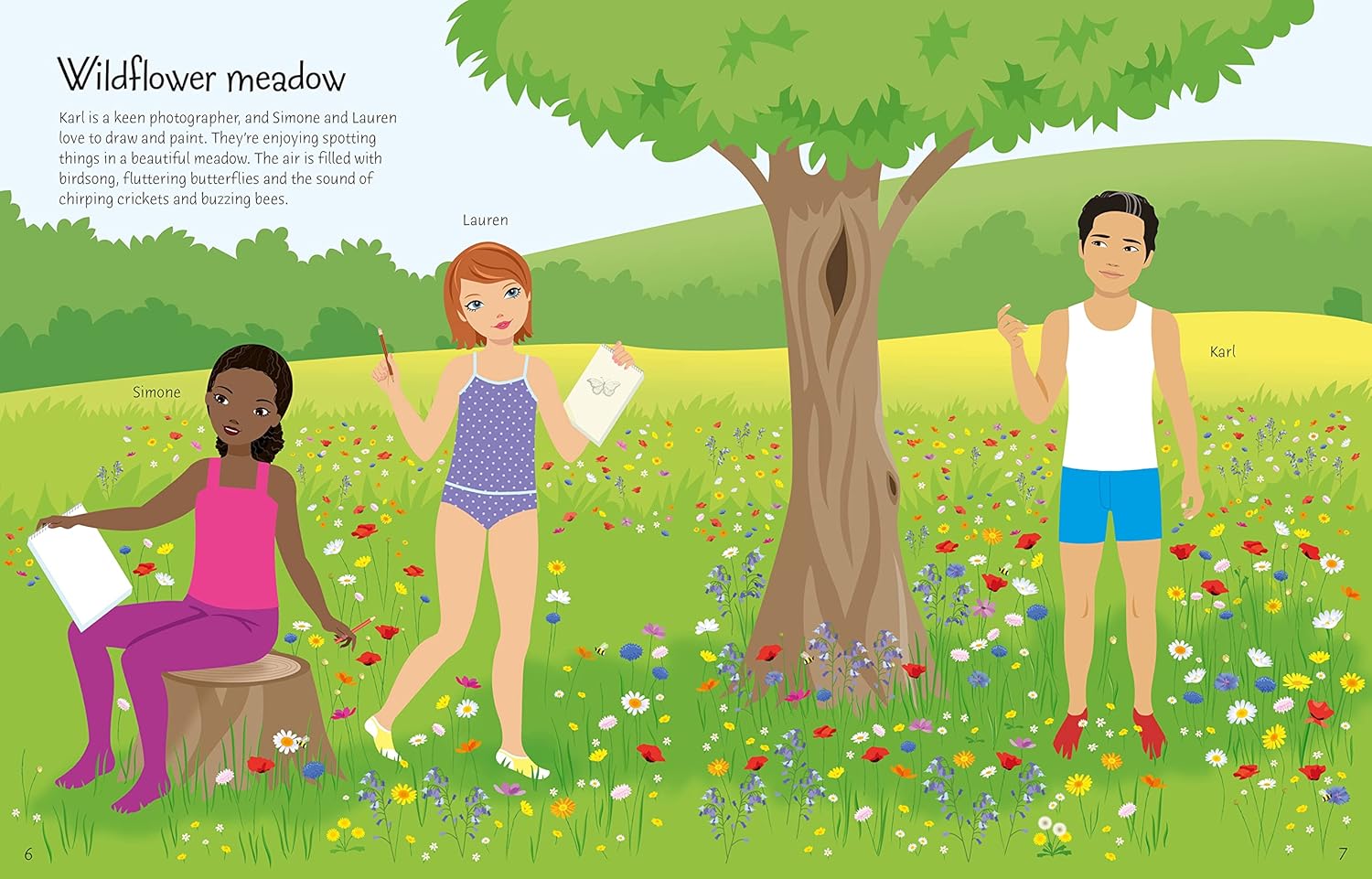 Sticker Dolly Dressing Countryside Book - Anilas UK