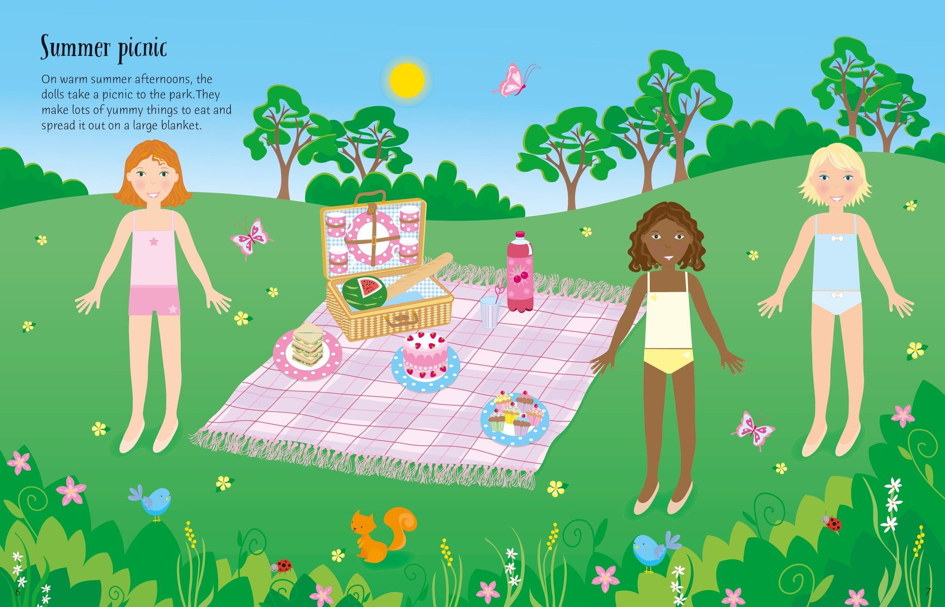 Sticker Dolly Dressing Dolls - Anilas UK