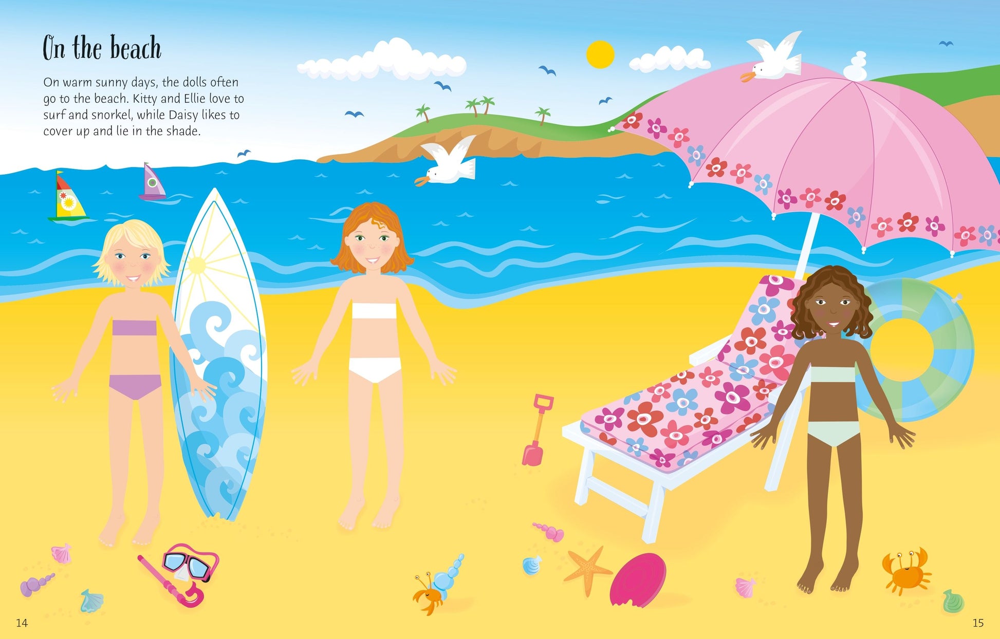 Sticker Dolly Dressing Dolls - Anilas UK